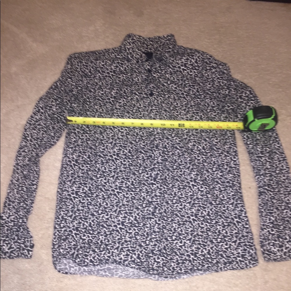 H & M Dress Shirt sZ Sm Slim Fit